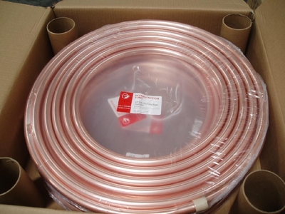 Pancake Coiled Copper Tube